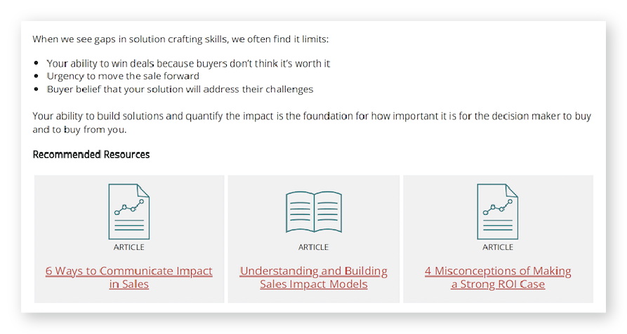 Self-Assessment Resources
